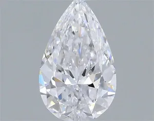 0.5ct PEAR D VS2 Natural diamond