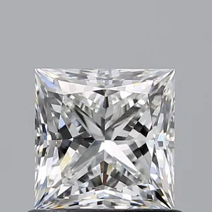 0.92ct PRINCESS F VVS1 Natural diamond