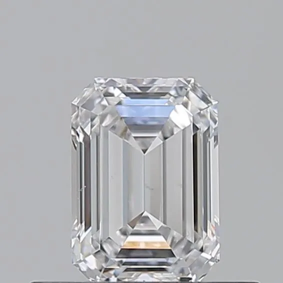 0.50ct EMERALD D VS2 Natural diamond