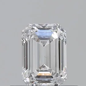 0.5ct EMERALD D VS2 Natural diamond