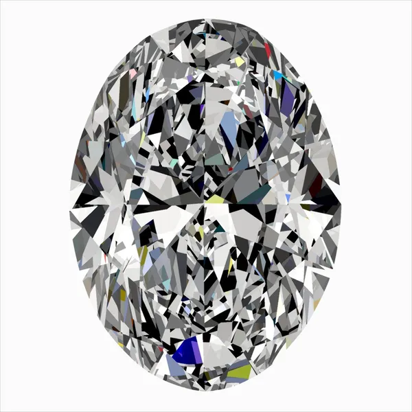 0.3ct OVAL F SI1 Natural diamond