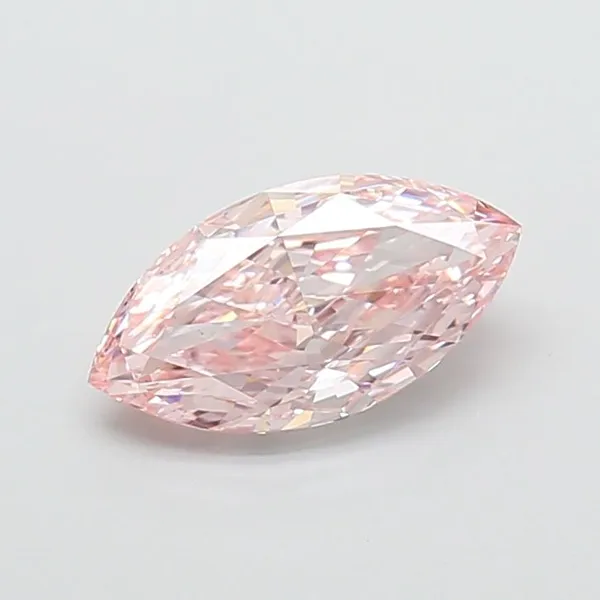 2.1ct MARQUISE Fancy Intense Pink VS1 Coloured Lab diamond