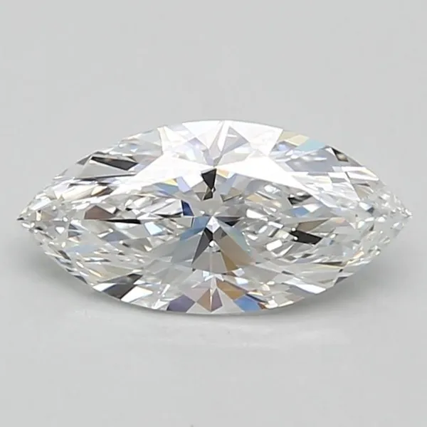 0.65ct MARQUISE F IF Lab diamond