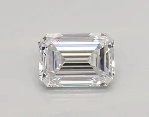 0.58ct EMERALD E VVS2 Lab diamond