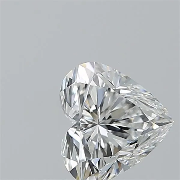 0.9ct HEART F VVS2 Natural diamond