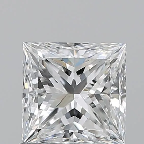 1.03ct PRINCESS E SI1 Natural diamond