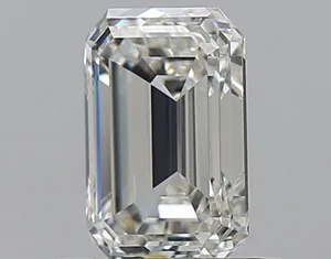 0.7ct EMERALD H IF Natural diamond