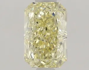 1.19ct RADIANT Fancy Yellow VS1 Coloured Lab diamond