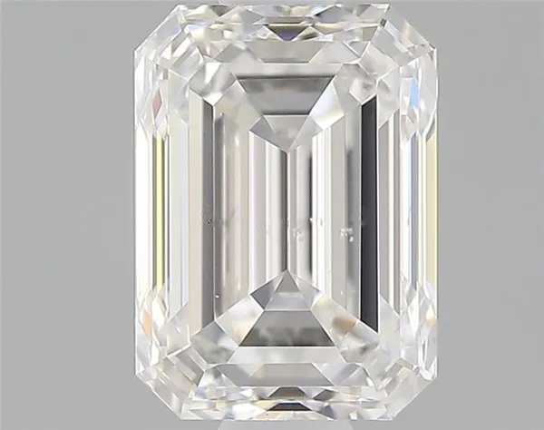 0.7ct EMERALD F SI1 Natural diamond