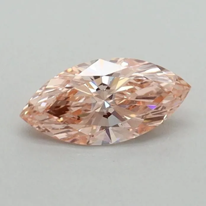 0.43ct MARQUISE Fancy Intense Pink VS1 Coloured Lab diamond
