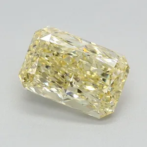 1.19ct RADIANT Fancy Intense Yellow VVS2 Coloured Lab diamond