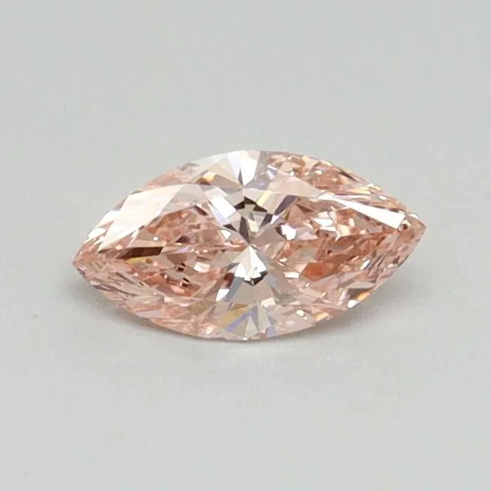 0.31ct MARQUISE Fancy Intense Pink VS1 Coloured Lab diamond