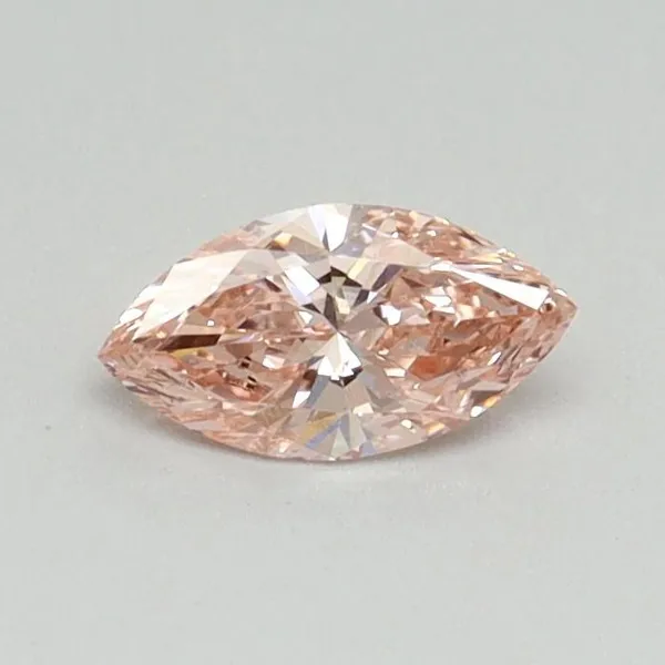 0.31ct MARQUISE Fancy Intense Pink VS1 Coloured Lab diamond
