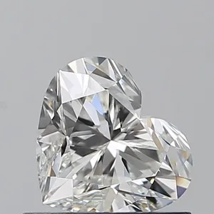 0.71ct HEART H VVS2 Natural diamond
