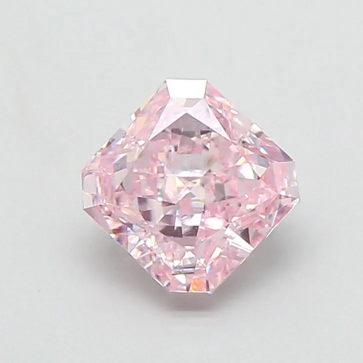 1.45ct RADIANT Fancy Pink VS1 Coloured Lab diamond