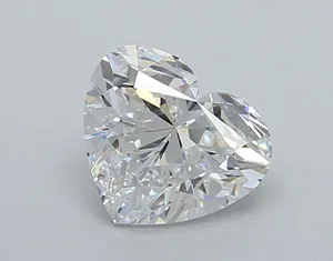 1.01ct HEART D VVS1 Lab diamond