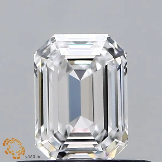 0.43ct EMERALD D IF Natural diamond