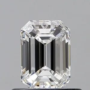 0.6ct EMERALD E VVS1 Natural diamond
