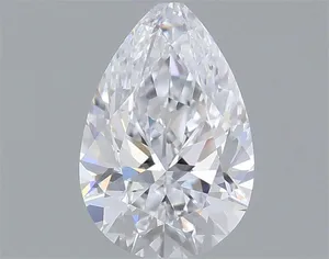 0.43ct PEAR D VS1 Natural diamond