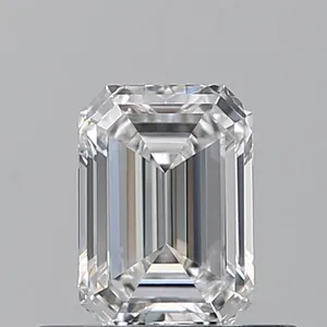 0.51ct EMERALD D VVS1 Natural diamond
