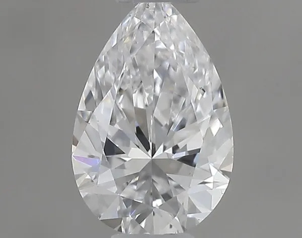 0.3ct PEAR D VS2 Natural diamond