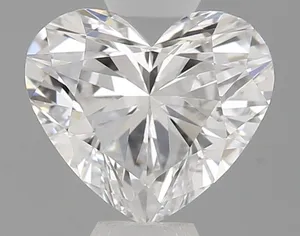 0.5ct HEART D VVS1 Natural diamond