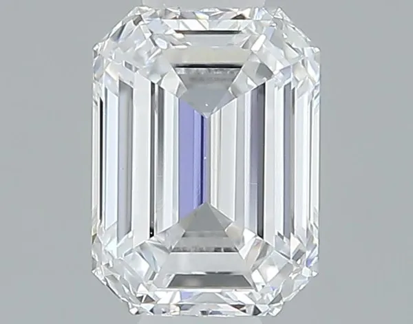 0.54ct EMERALD D VS2 Natural diamond