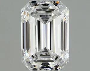 0.38ct EMERALD D VVS1 Natural diamond
