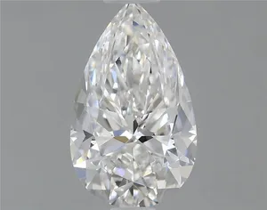 0.51ct PEAR F VVS1 Natural diamond