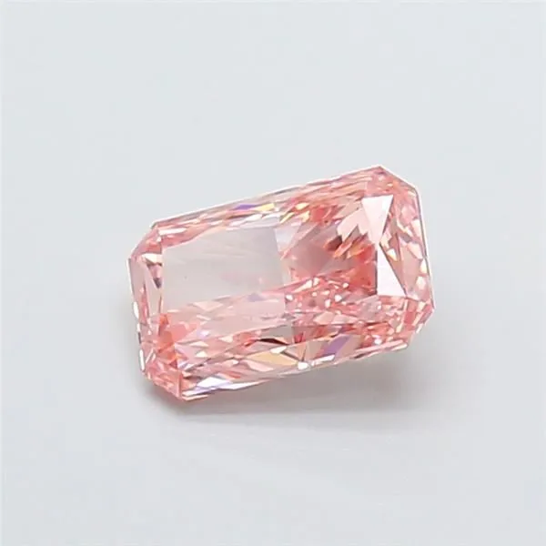 1.04ct RADIANT Fancy Vivid Pink VS1 Coloured Lab diamond