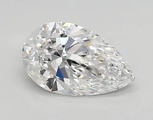 0.85ct PEAR D VVS1 Lab diamond