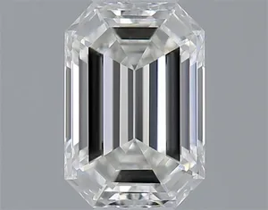 0.3ct EMERALD G VVS1 Natural diamond