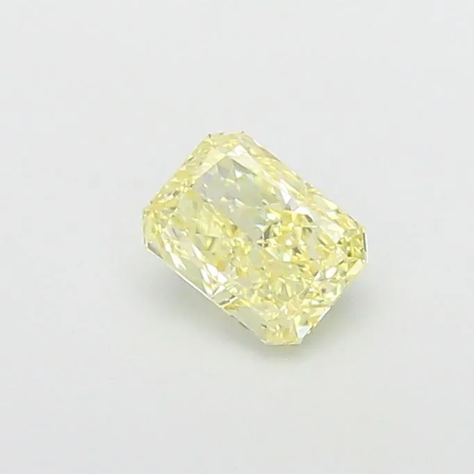 1.08ct RADIANT Fancy Yellow VVS2 Coloured Lab diamond