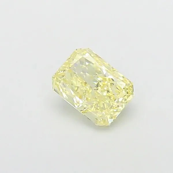 1.08ct RADIANT Fancy Yellow VVS2 Coloured Lab diamond