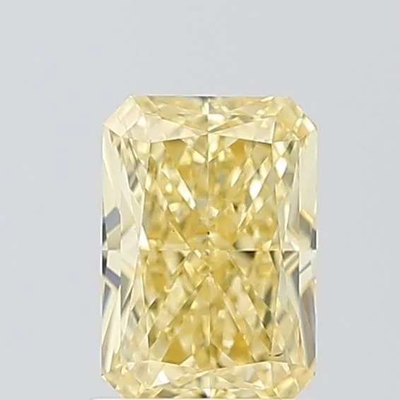 1.43ct RADIANT Fancy Intense Yellow VS2 Coloured Lab diamond