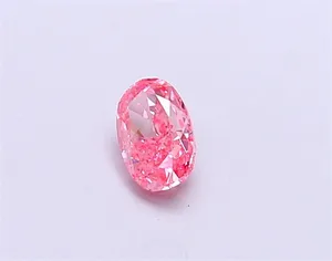 0.36ct OVAL Fancy Vivid Pink VVS2 Coloured Lab diamond
