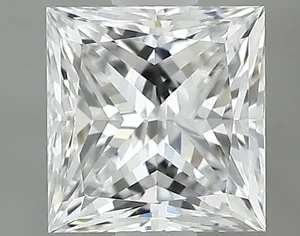 0.9ct PRINCESS D VVS2 Natural diamond