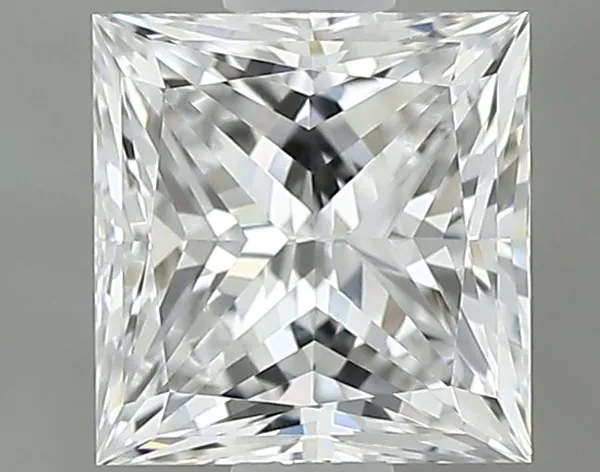 0.9ct PRINCESS D VVS2 Natural diamond