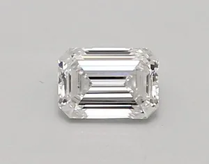 0.47ct EMERALD D VVS1 Lab diamond