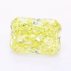1.04ct RADIANT Fancy Intense Yellow VS2 Coloured Lab diamond
