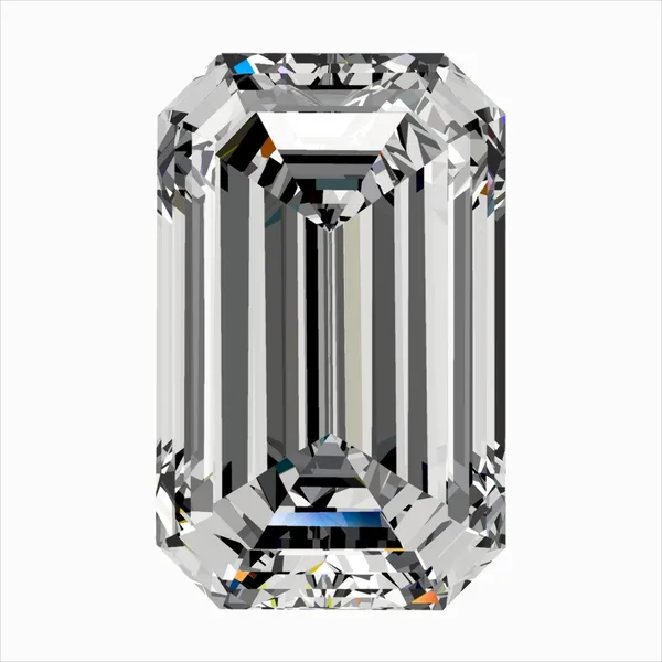 0.5ct EMERALD H VS2 Natural diamond