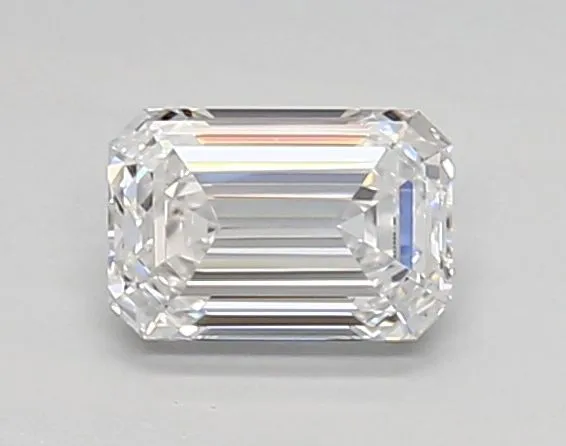 0.53ct EMERALD D FL Lab diamond