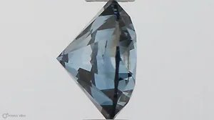 0.5ct ROUND Fancy Vivid Blue I1 Coloured Lab diamond