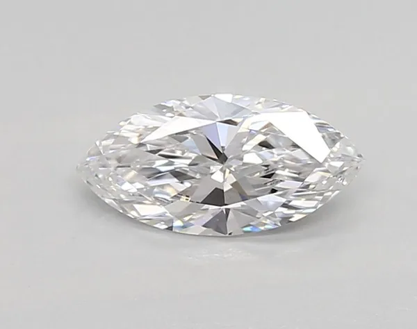 0.6ct MARQUISE D VVS2 Lab diamond