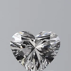 0.9ct HEART E VS2 Lab diamond