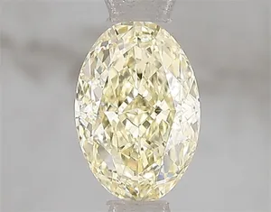 1ct OVAL Fancy Intense Yellow VS2 Coloured Lab diamond