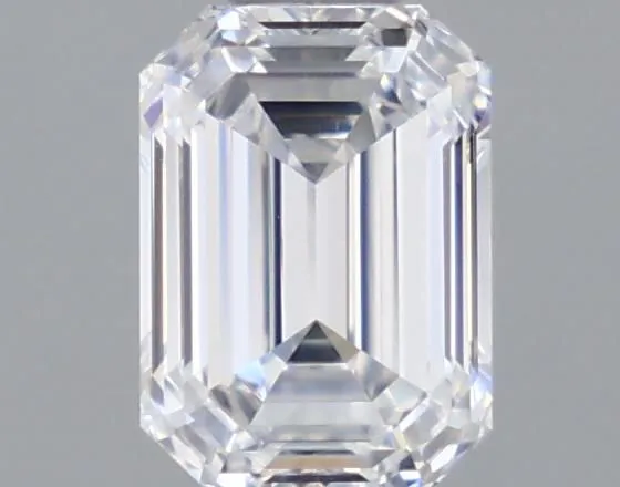 0.66ct EMERALD D VS2 Lab Grown diamond