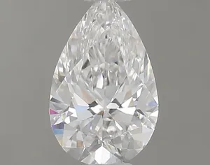 0.42ct PEAR F VVS1 Natural diamond