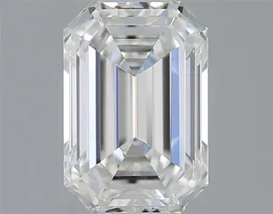 0.49ct EMERALD H VS1 Natural diamond