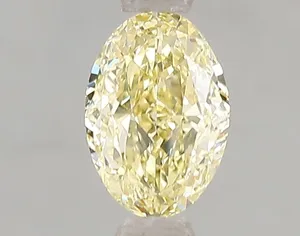 1.06ct OVAL Fancy Intense Yellow VS2 Coloured Lab diamond